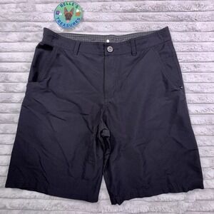 Lululemon Men's 34 Cadence Short 11" Black Athletic Casual Chino Golf‎ Shorts